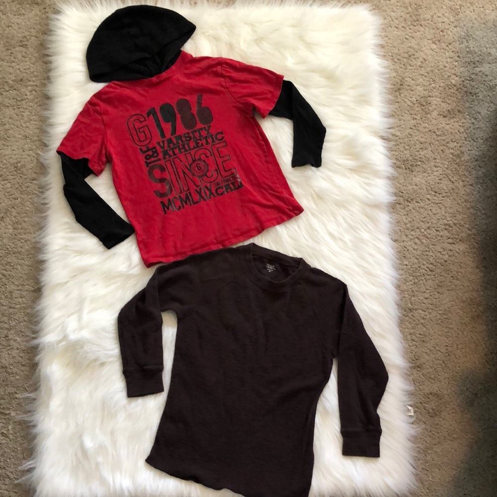 Boys long sleeve shirt bundle